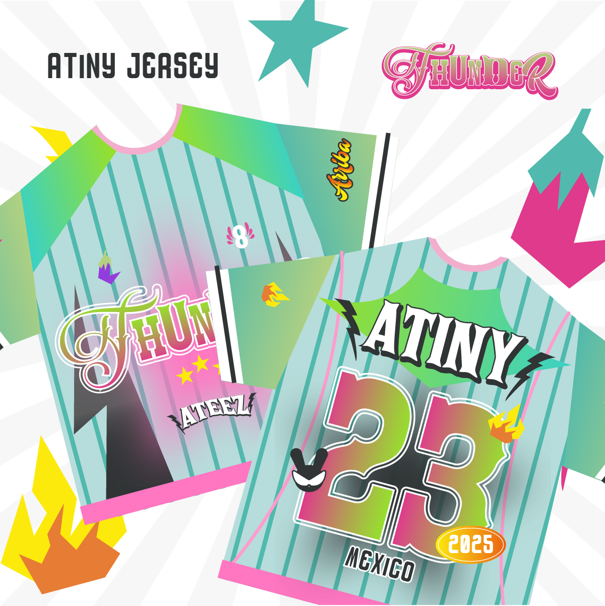 Jersey ATEEZ "Thunder"