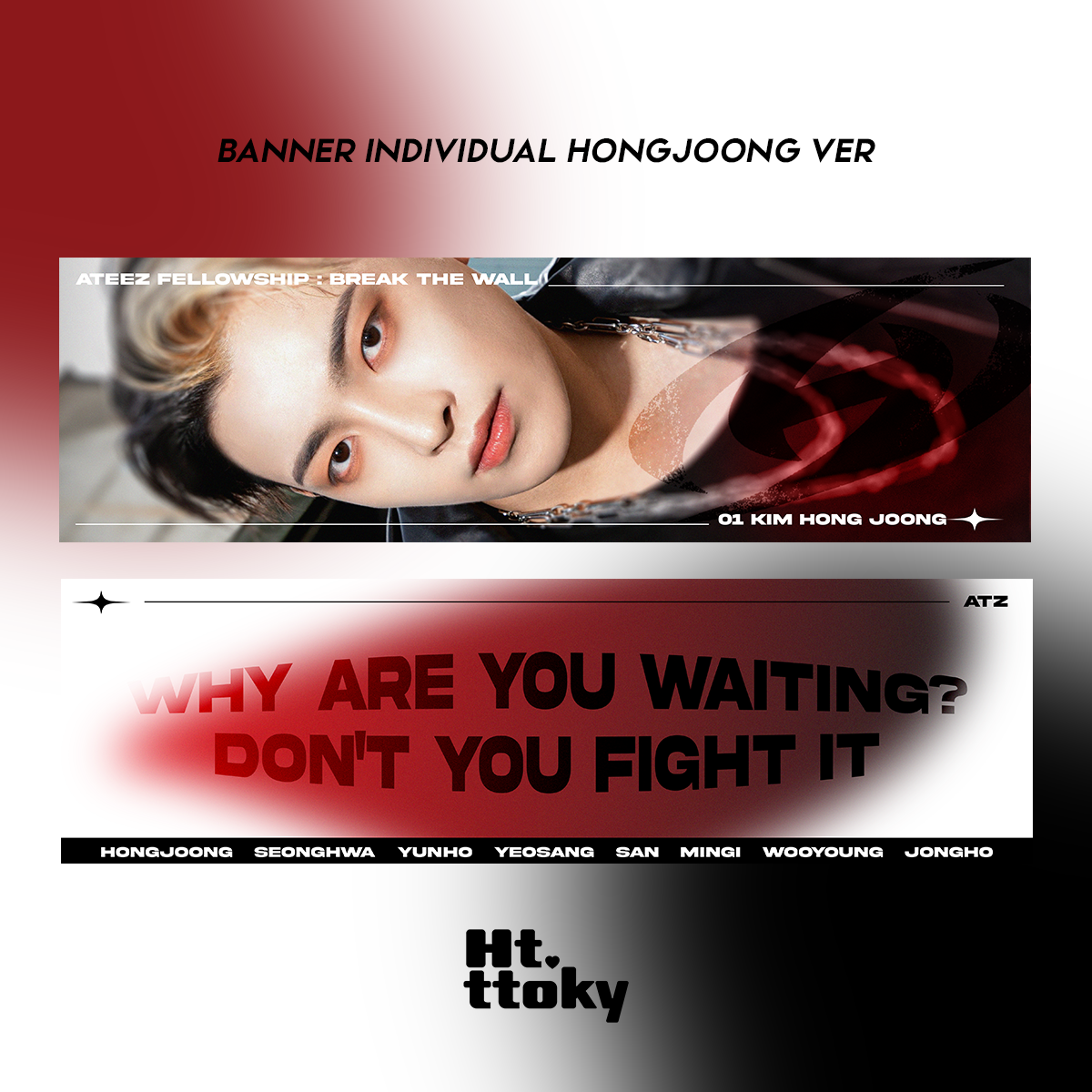 Banner ATEEZ 'FELLOWSHIP: BREAK THE WALL'