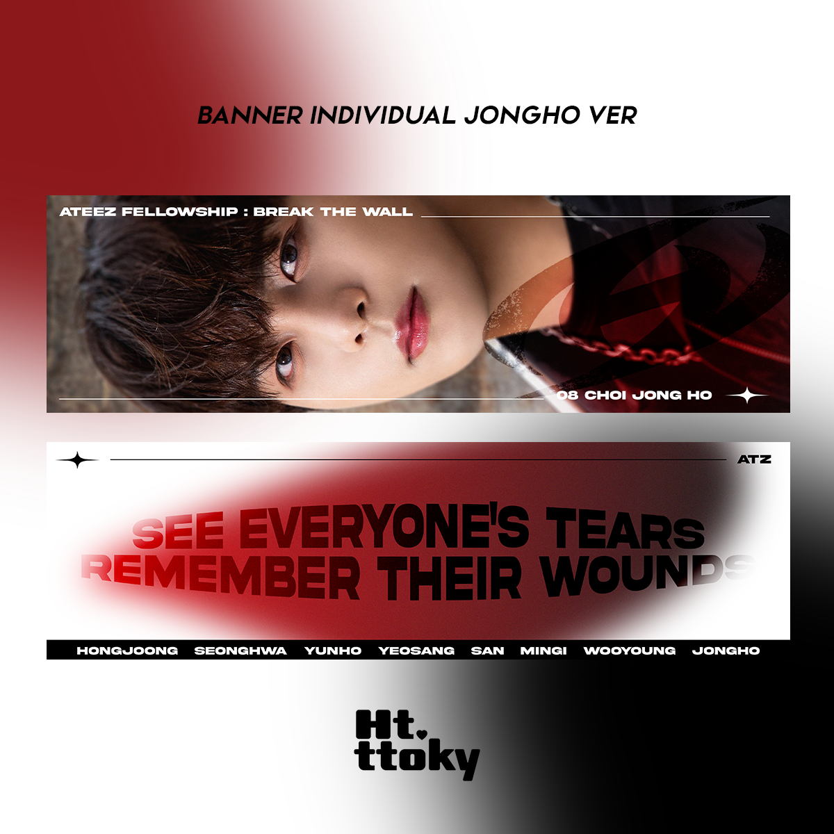 Banner ATEEZ 'FELLOWSHIP: BREAK THE WALL'