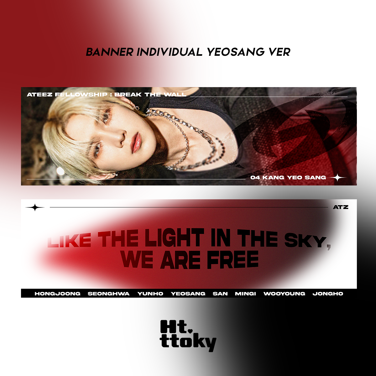 Banner ATEEZ 'FELLOWSHIP: BREAK THE WALL'