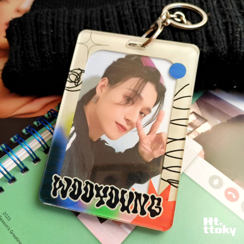 Cardholder Wooyoung  "AMICUSASARAS"