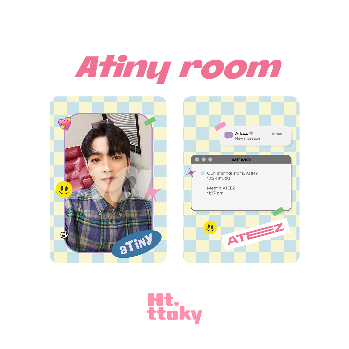 Cardholder Ateez 'ATINY ROOM'