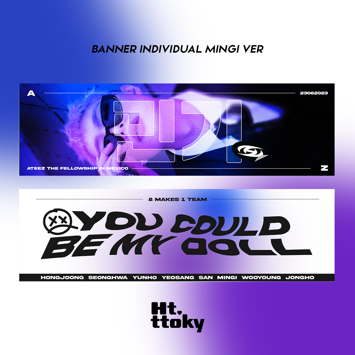 Banner 'K-Hot Chilli Peppers' ATEEZ