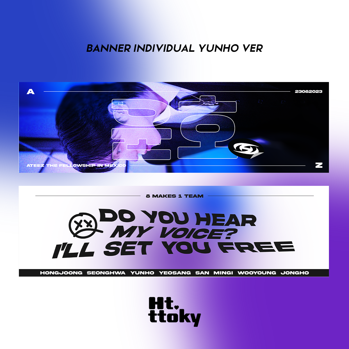 Banner 'K-Hot Chilli Peppers' ATEEZ