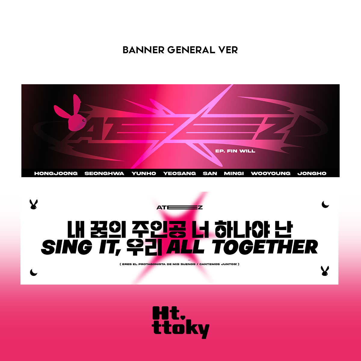 Banner ATEEZ 'Crazy Form'