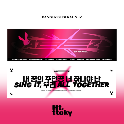 Banner ATEEZ 'Crazy Form'