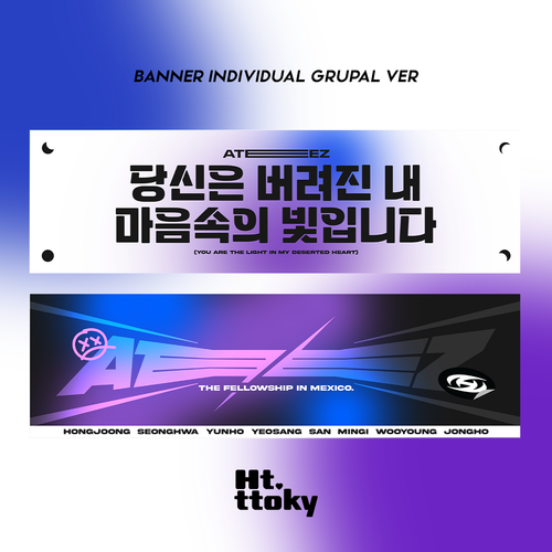 Banner 'K-Hot Chilli Peppers' ATEEZ