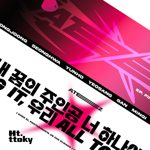 Banner ATEEZ 'Crazy Form'