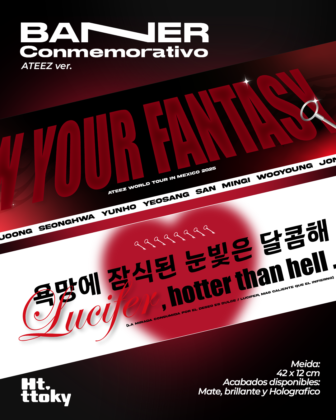 Banner ATEEZ 'In your fantasy"