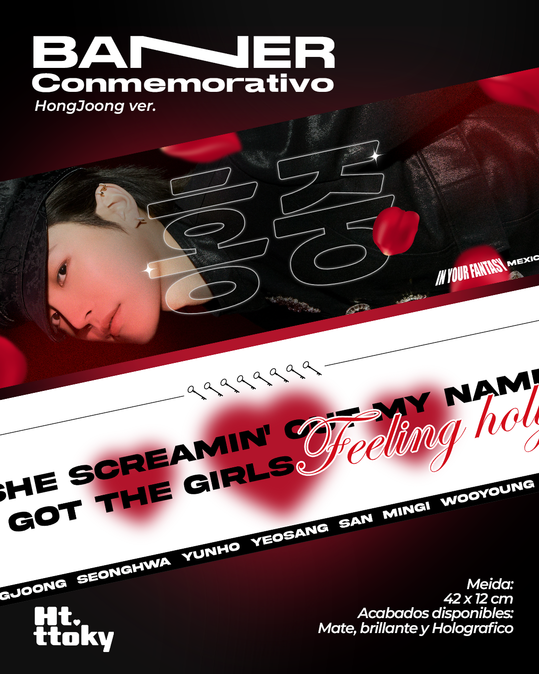 Banner ATEEZ 'In your fantasy"