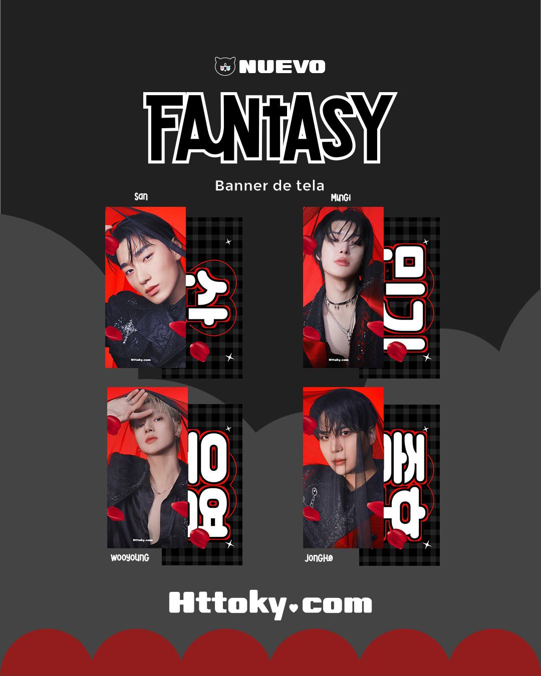 BANNER DE TELA "FANTASY"