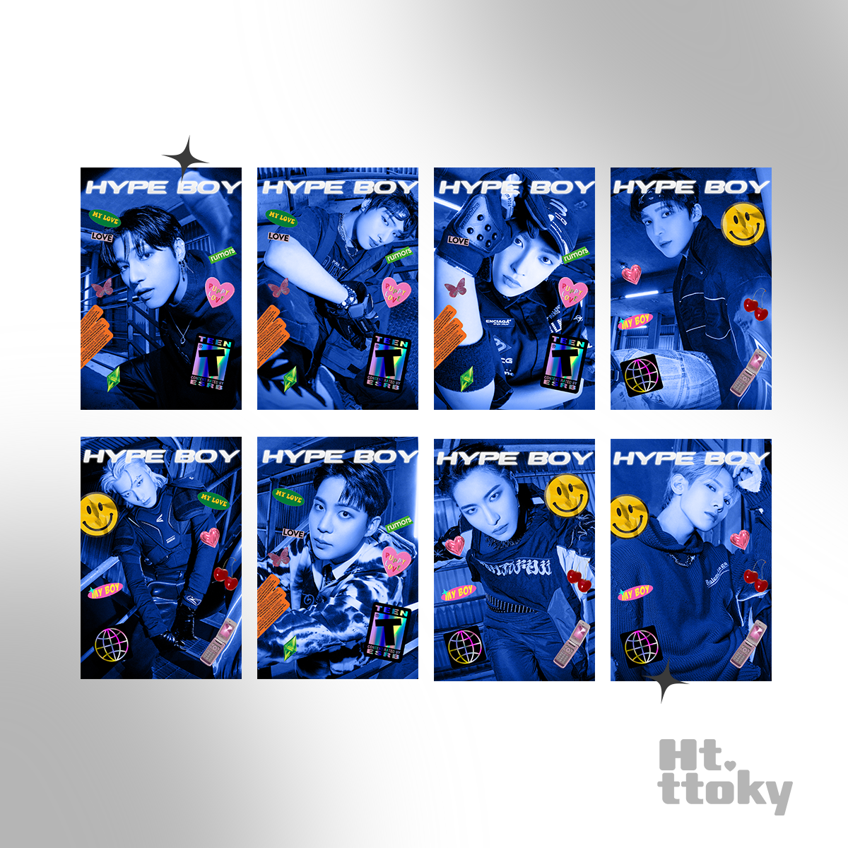 Poster 'Hype Boy' ATEEZ