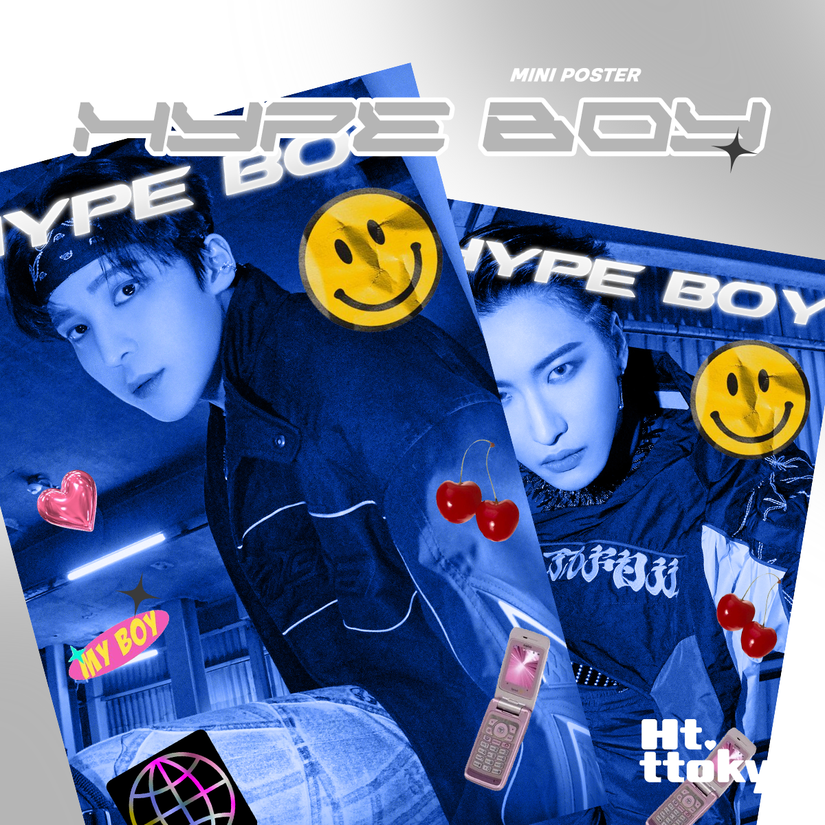 Poster 'Hype Boy' ATEEZ