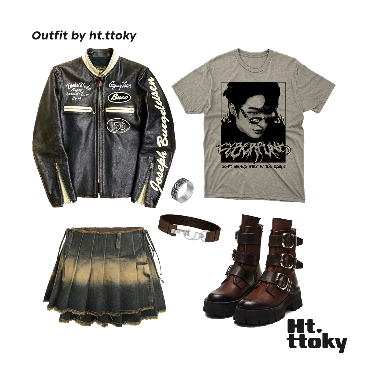 Playera Cyberpunk Mingi ATEEZ