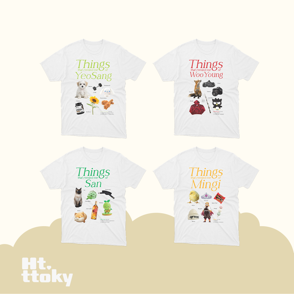Playera “Things” ATEEZ
