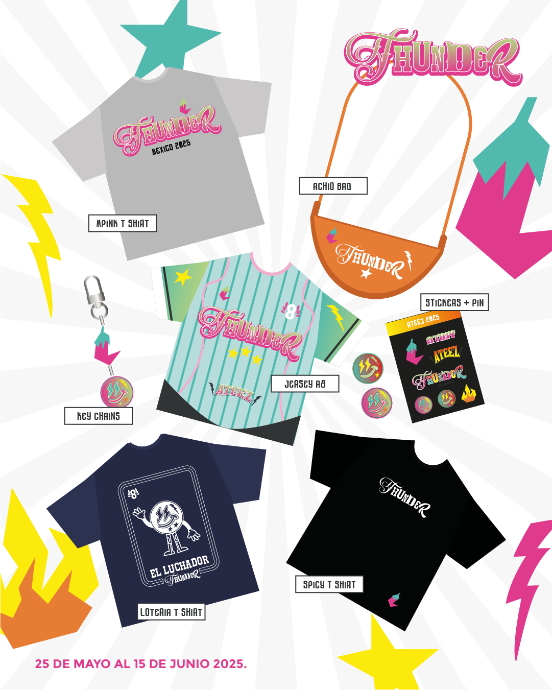 Playera Thunder "Spicy"