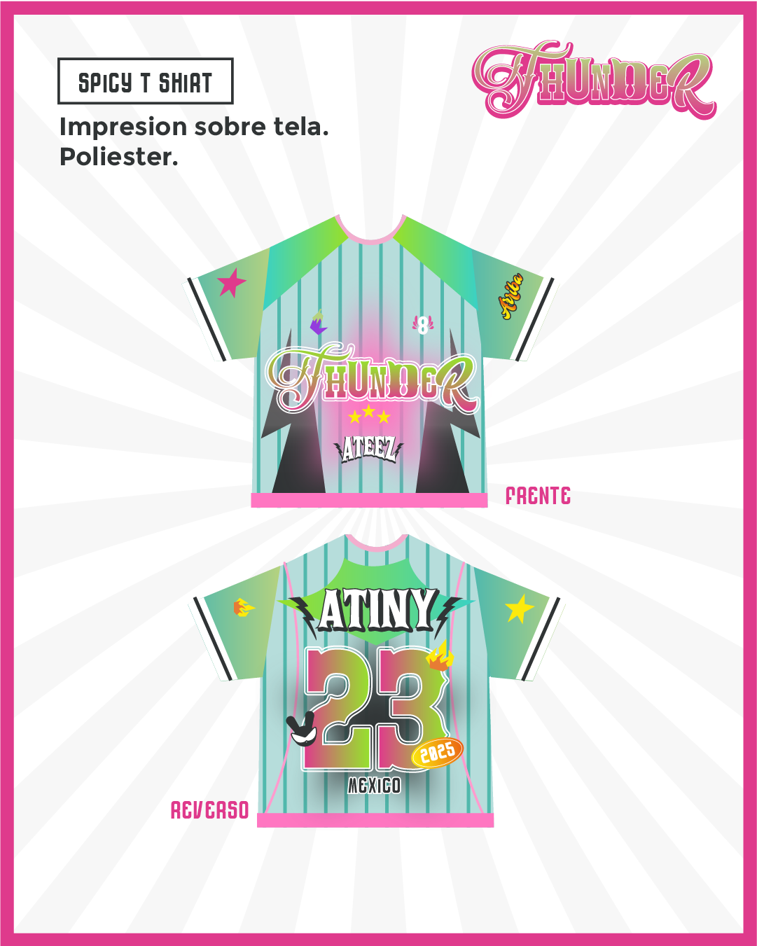 Jersey ATEEZ "Thunder"