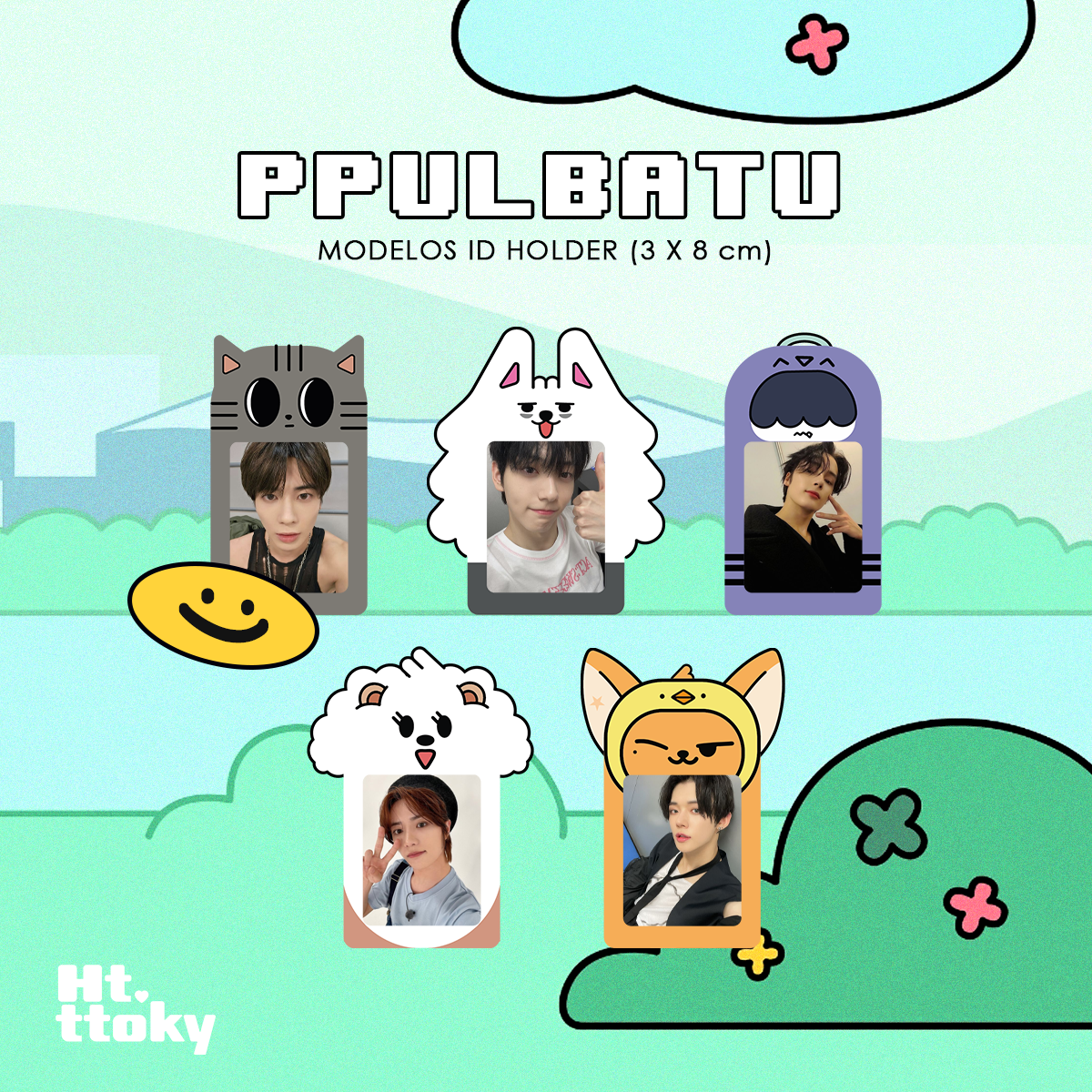 Mini ID Holder TXT 'Ppulbatu'