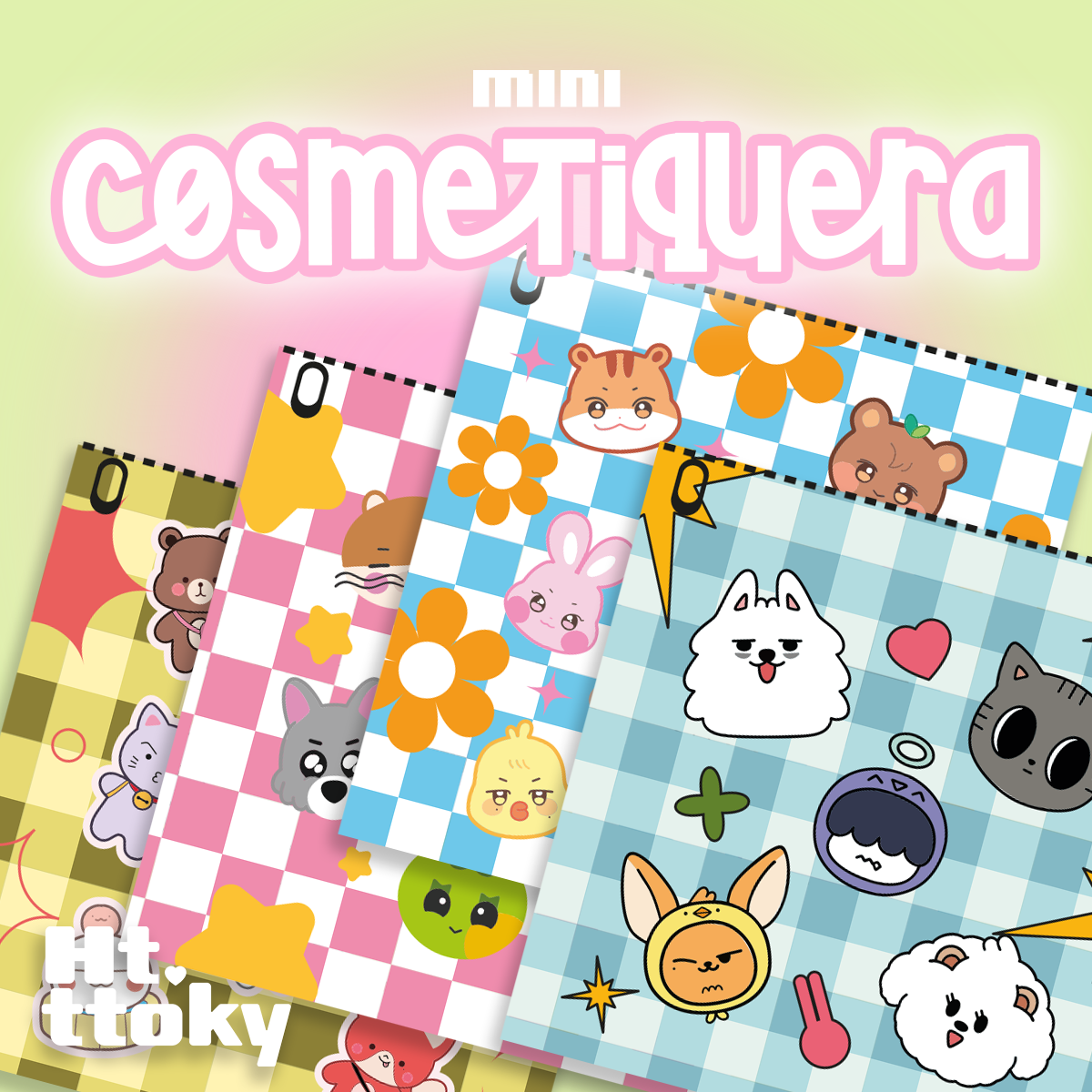Mini Cosmetiquera 'Punchbag'